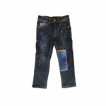 Patchwork Splatter Jeans