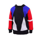 Geometric Colorblock Sweater